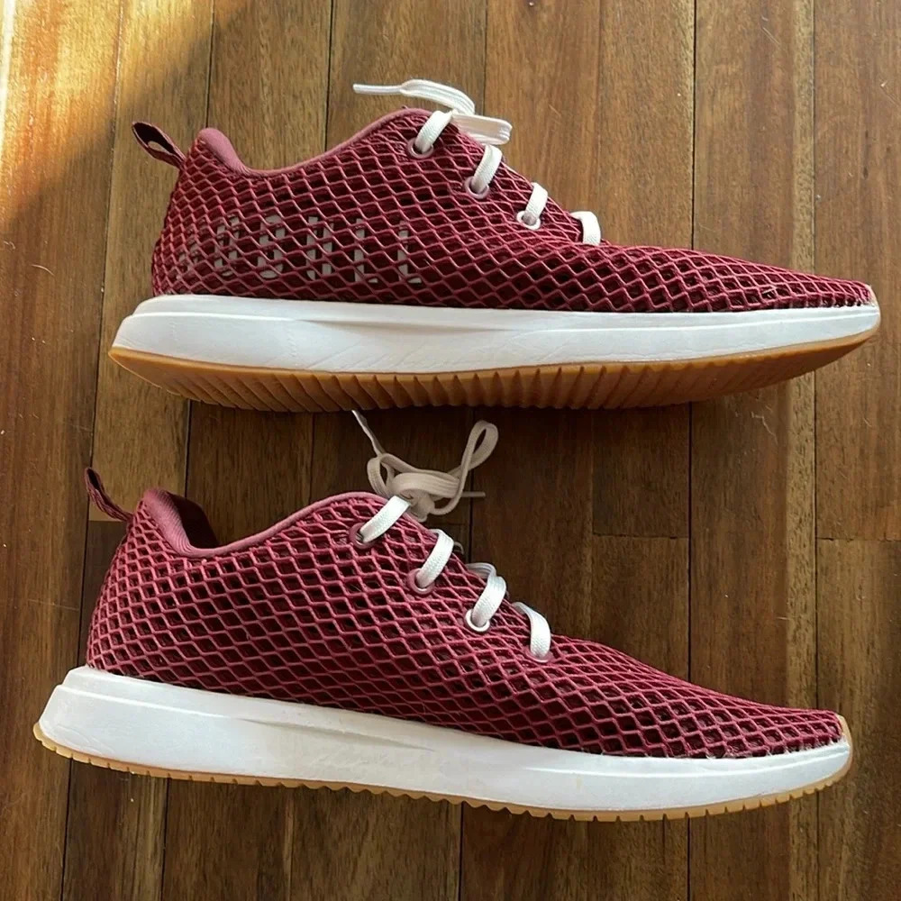 NOBULL maroon mesh runner shoe - Picture 2 of 10